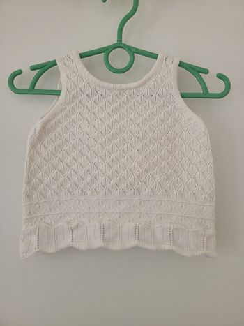 Débardeur en maille C&A blanc