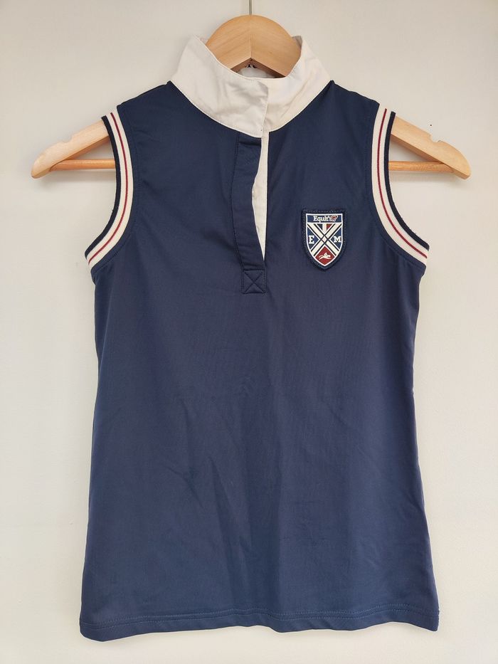 T-shirt sans manche équitation - photo numéro 2