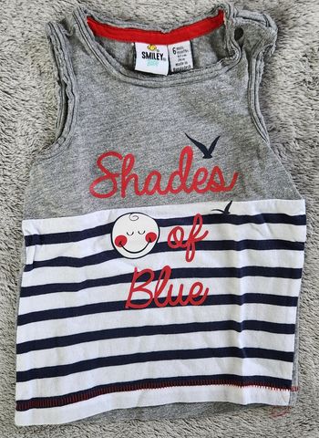 Tshirt sans manches 6 mois