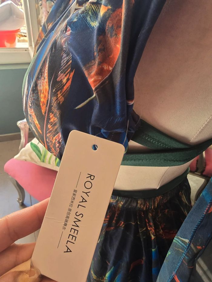 Tenue danse du ventre luxe taille L neuf avec étiquettes - photo numéro 13