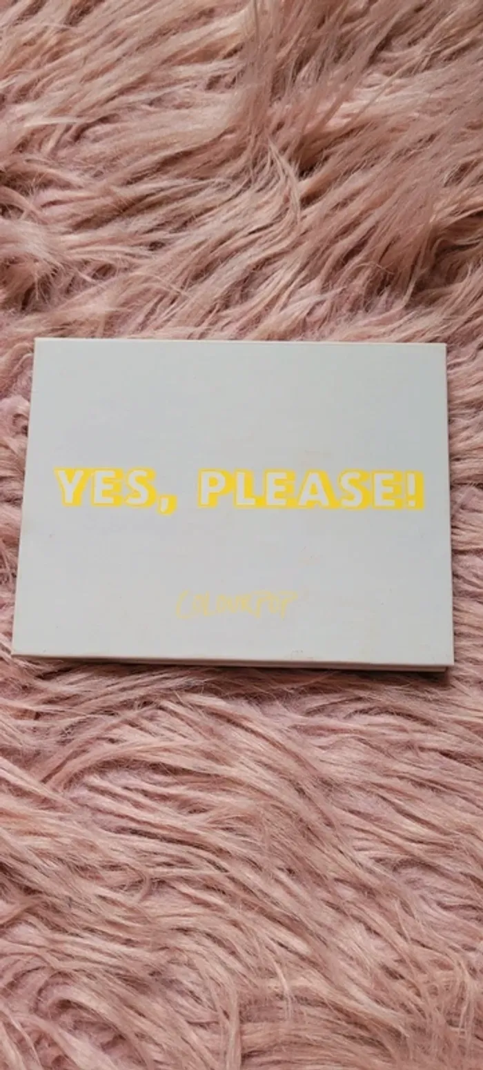 Palette colourpop yes,please!