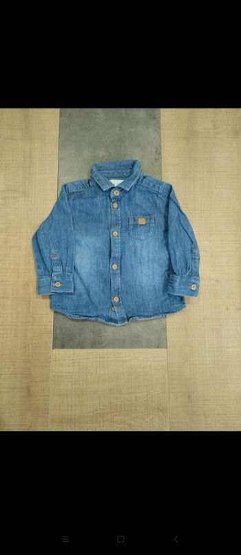 Chemise bébé garçon 12 mois