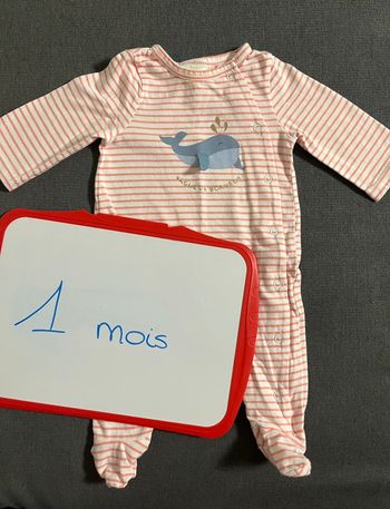 Pyjama léger TAO 1 mois