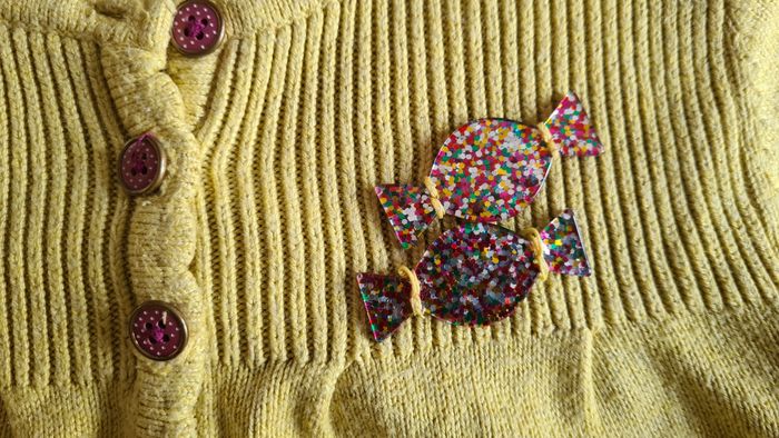 Joli gilet fille 6 ans vert anis, Sergent major - photo numéro 3