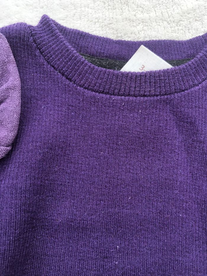 Robe fairy manymonths S/M laine merinos coloris plume - photo numéro 9