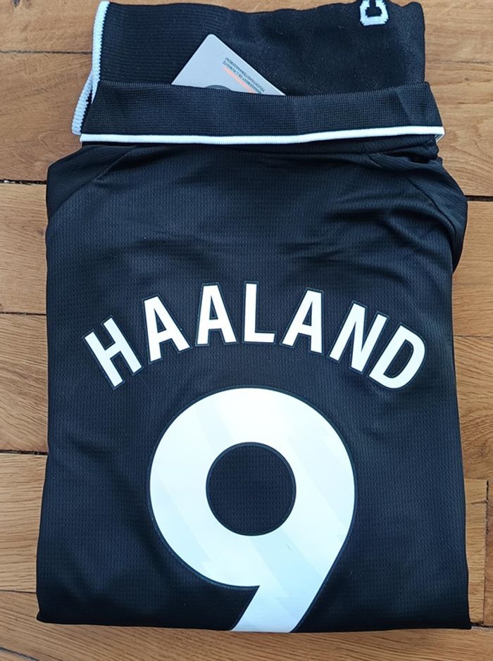 Maillot Haaland taille 14 ans kids football Manchester City 2026 chaussettes patchs - photo numéro 5