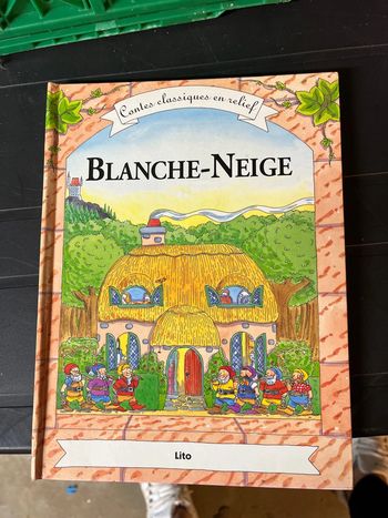 Livre enfant blanche neige