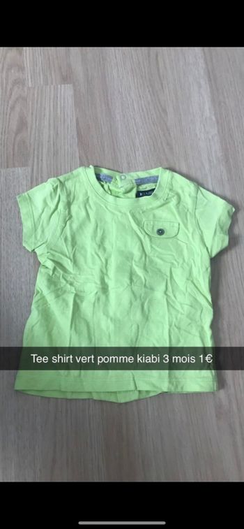 Tee shirt 3 mois