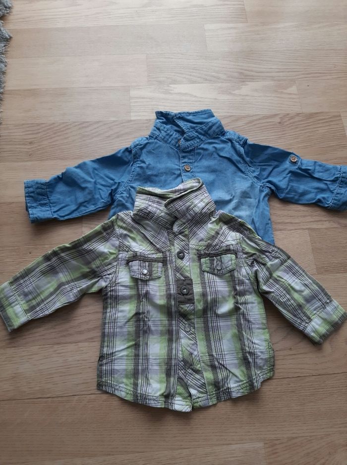 Lot de 2 chemises 3 mois