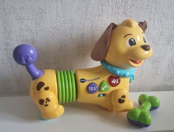vtech maxou mon chien filou jouet interactif + os