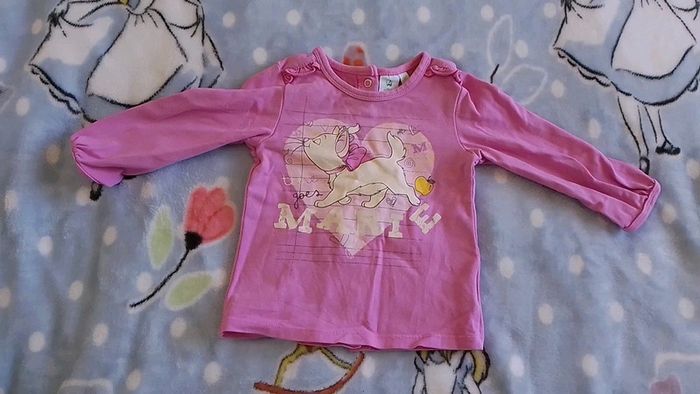 T-shirt Disney Marie des Aristochats 9 mois