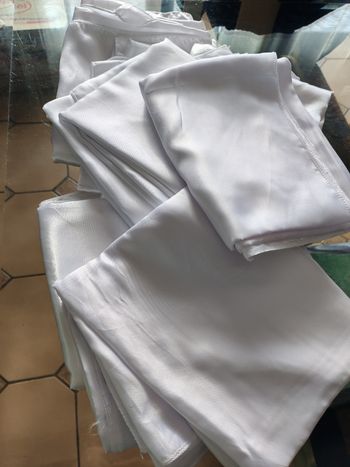 Lot de 8 nappes