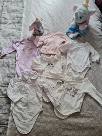 Lots de 5 bodies manche longue