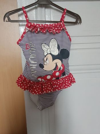 Maillot de bain Disney rouge et multicolore