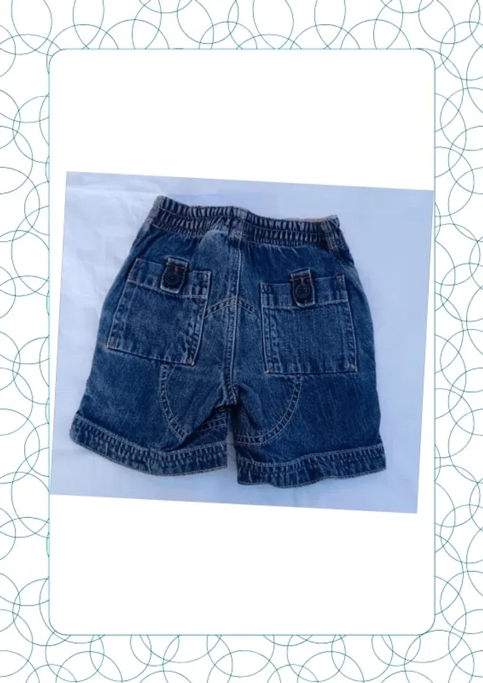 Short en jean 12-18 mois Gap - photo numéro 3