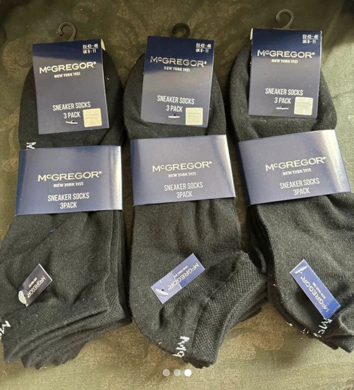 Lot de 9 paires de socks noir - photo numéro 2