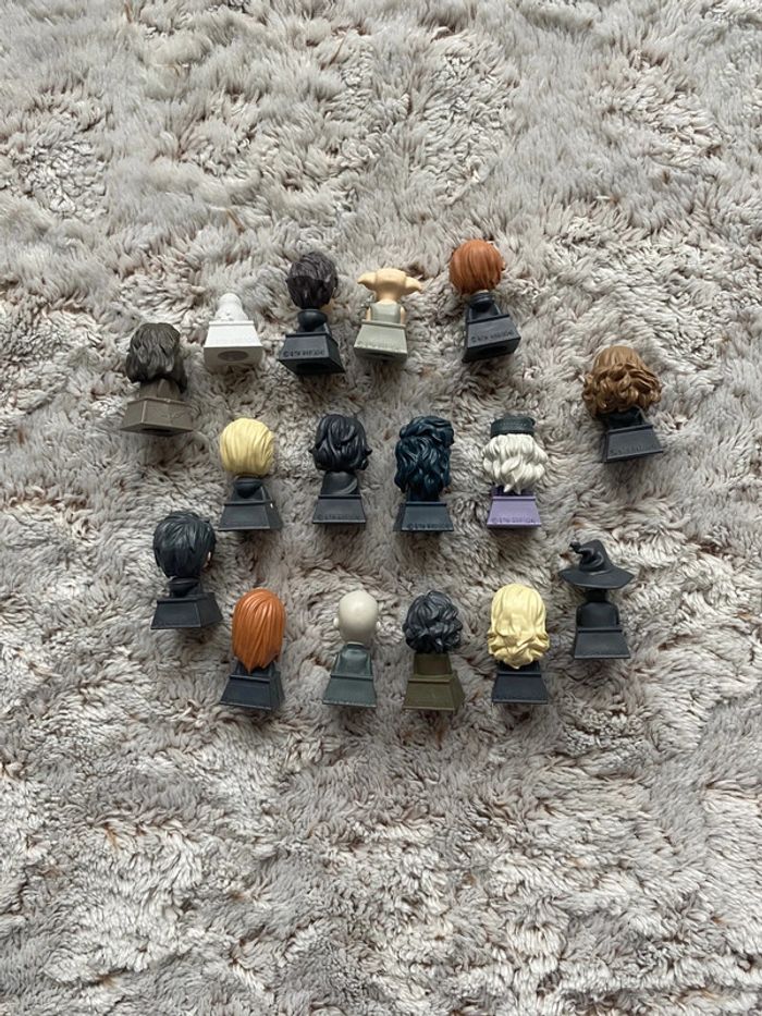 Collection complète des 16 figurines Harry Potter wizzis - photo numéro 3