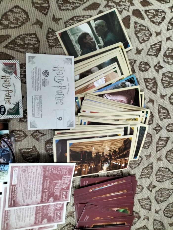 Cartes et stickers Harry Potter - photo numéro 2