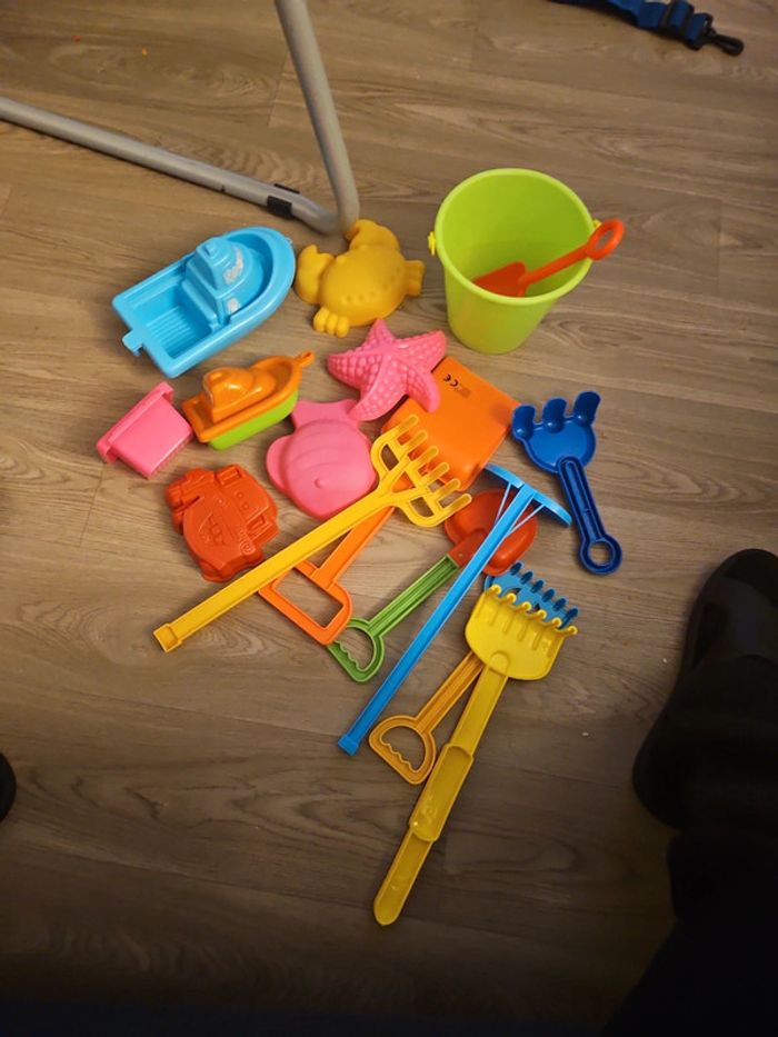 Lot jouet de sable