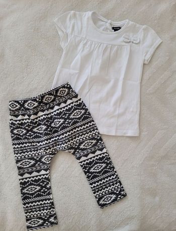 Ensemble fille 12 mois