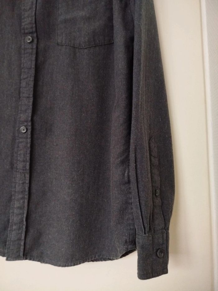 Belle chemise homme anthracite taille L - photo numéro 3