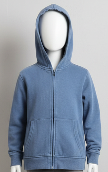 Superbe Gilet à Capuche H&M Bleu Jean 8-10 ans – Indispensable !