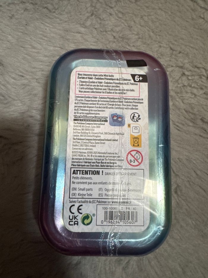 Mini tin évolutions prismatiques neuf - photo numéro 2