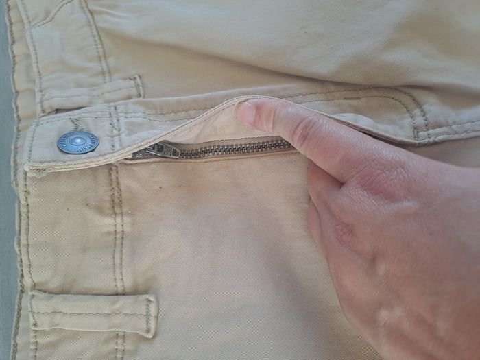 Pantalon cargo beige mixte neuf Kiabi Taille 38 - photo numéro 4