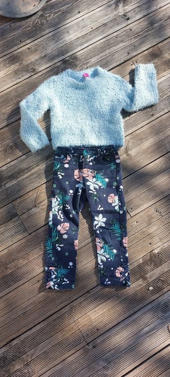 Ensemble hiver pantalon pull 5 ans