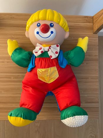 peluche clown pirouette