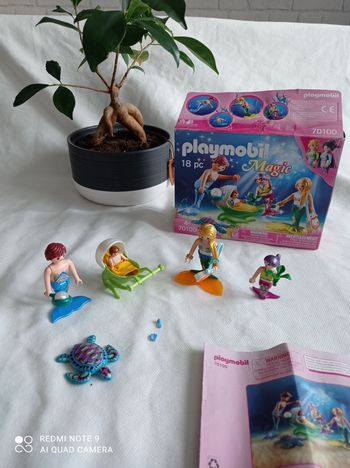 Playmobil 70100 famille sirène