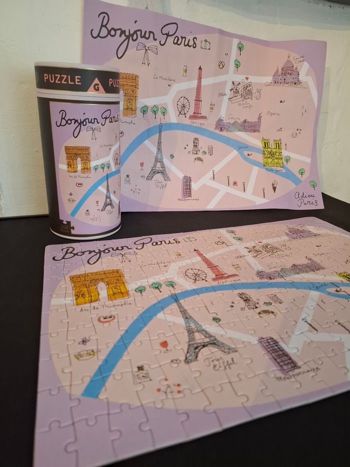 Puzzle Bonjour Paris
