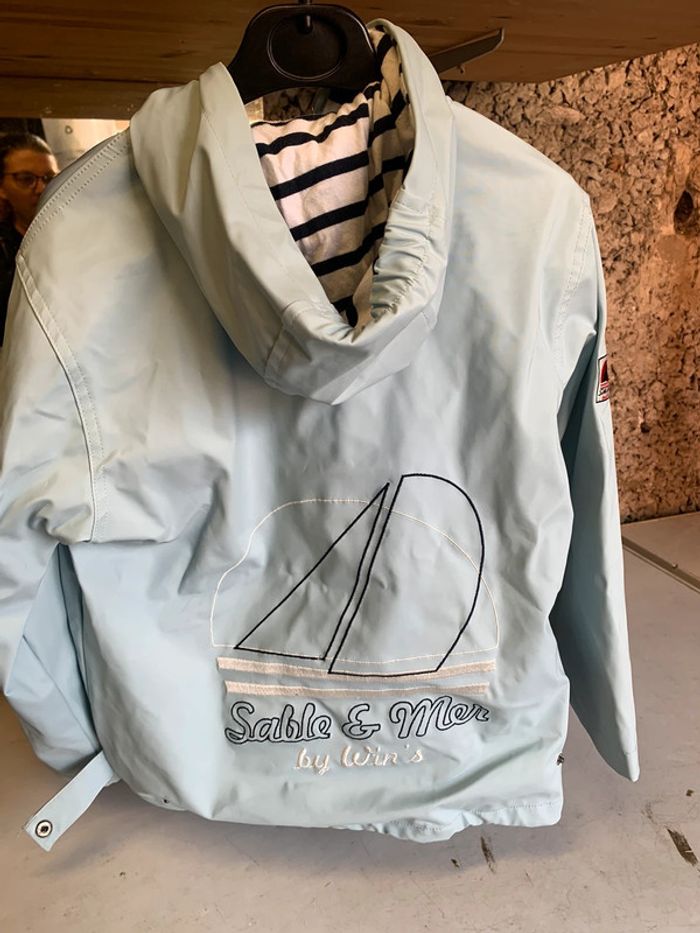 Veste imperméable 8 ans sable et mer - photo numéro 3