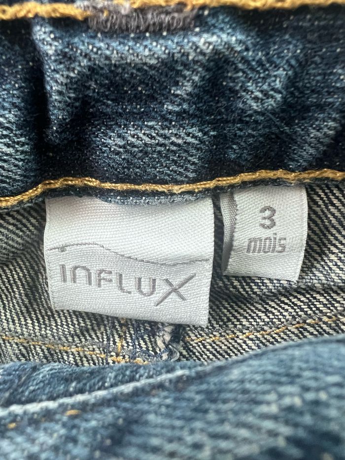 Lot de deux jeans influx/ Kiabi Taille 3 mois Très bon état - photo numéro 3