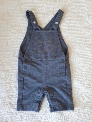 Salopette bleu noukies 6 mois bébé garçon