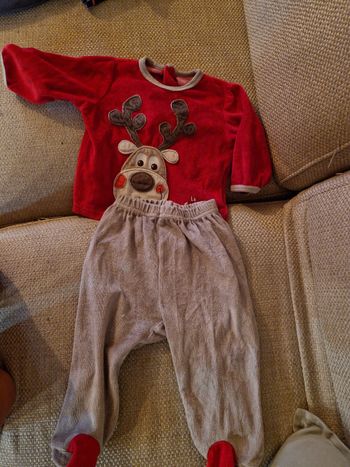 Pyjama Noël bébé 9 mois
