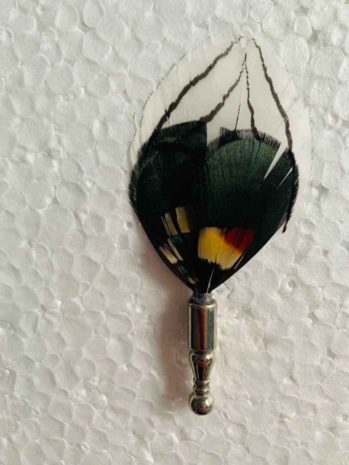 Broches en plumes. - photo numéro 14