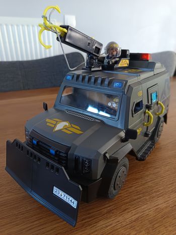 Véhicule d'intervention forces spéciales Playmobil 