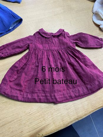 Robe petit bateau 6 mois