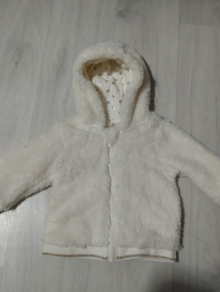 Lot  Menteau et combinaison bébé fille hiver - photo numéro 5