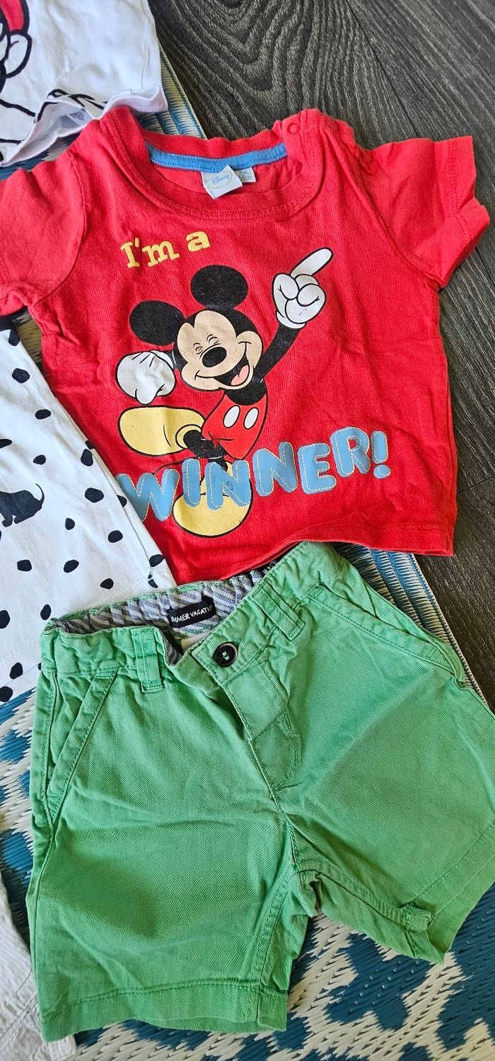 Lot vêtements garçon 6mois été Disney - photo numéro 4