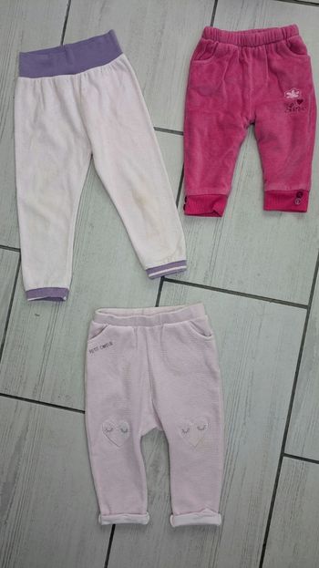 Lot pantalon hiver fille 18 mois
