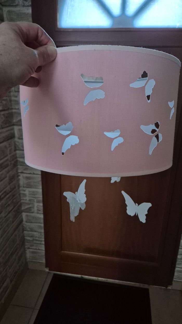 Abat jour papillon
