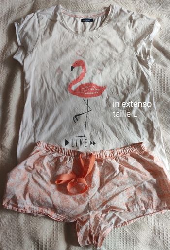 Pyjashort in extenso taille L