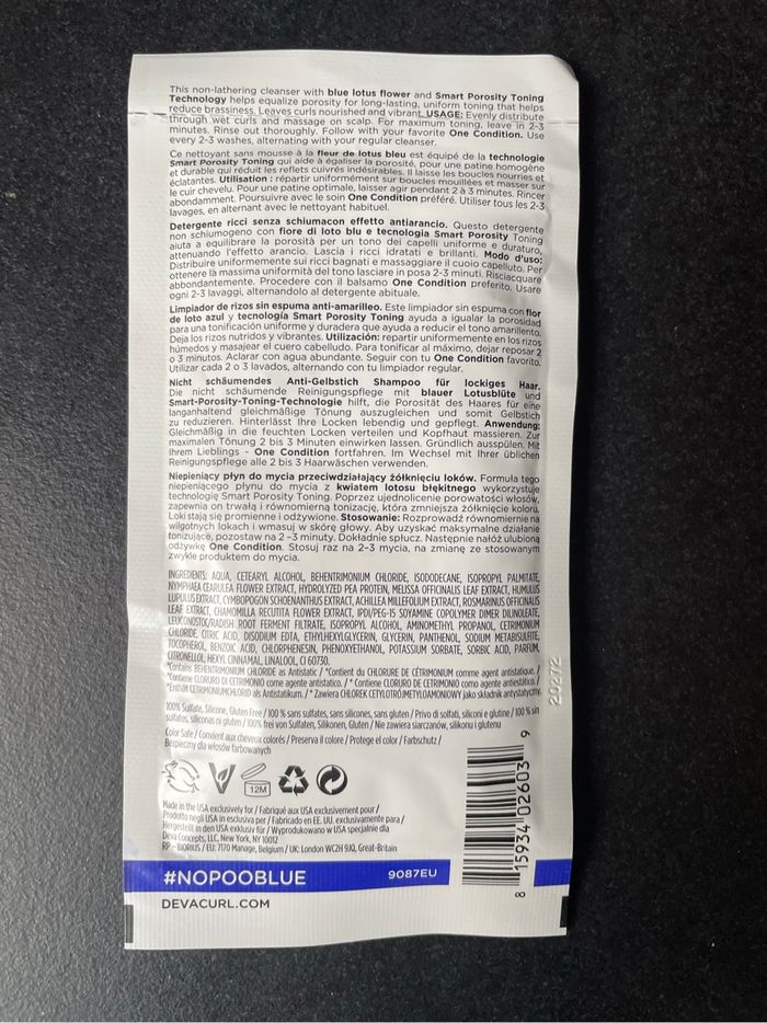 DevaCurl no-poo blue - photo numéro 2