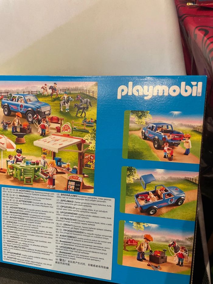 Playmobil country 70518 maréchal ferrant mobile avec son pickup poney poulain enfant neuf. - photo numéro 7