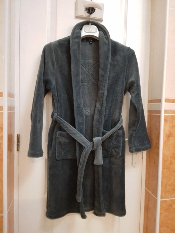 Robe de chambre/peignoir gris foncé T.10/12 ans - Kiabi - photo numéro 15