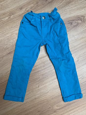 Pantalon turquoise 3 ans