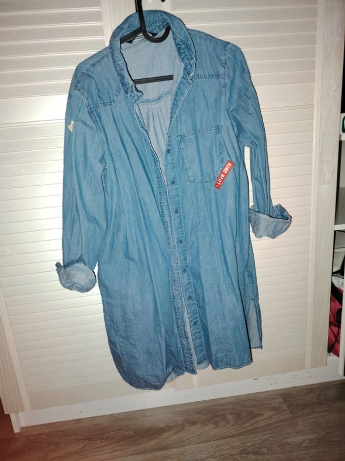 Chemise en jean zara