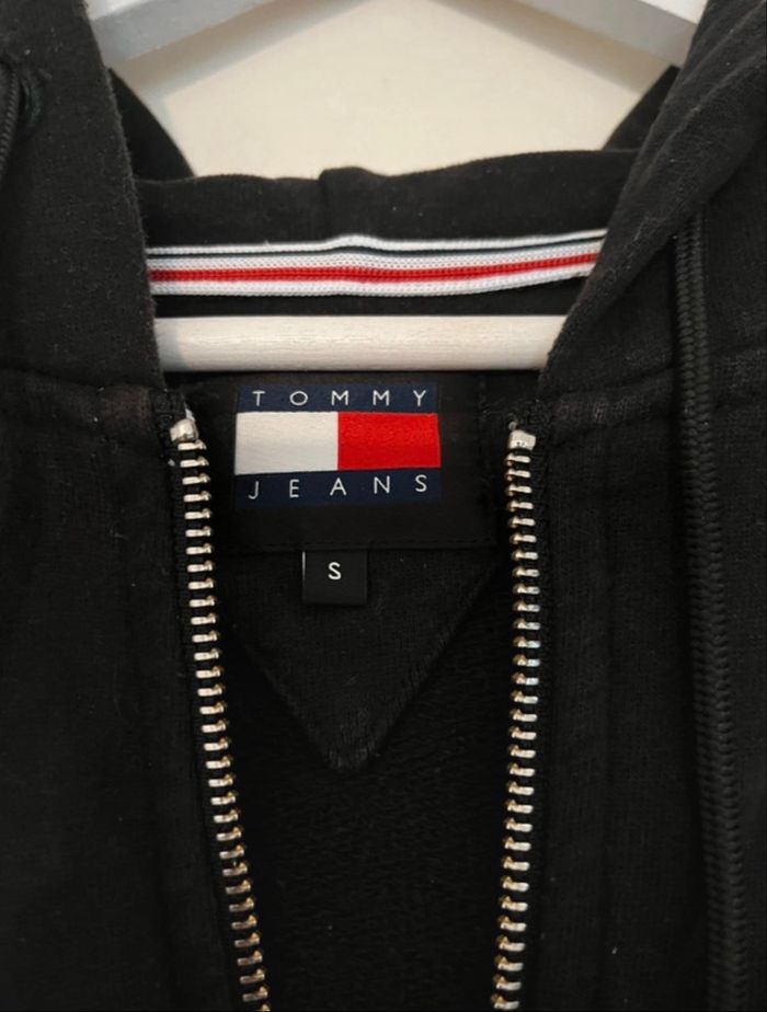 Gilet tommy jeans noir homme - photo numéro 2